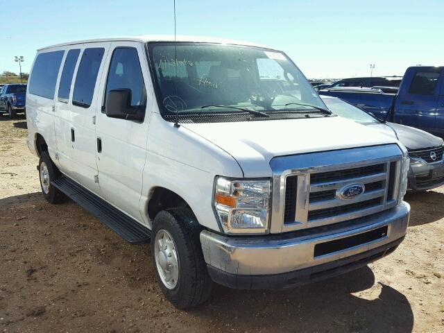 1FBNE3BL4EDA93741 - 2014 FORD ECONOLINE WHITE photo 1