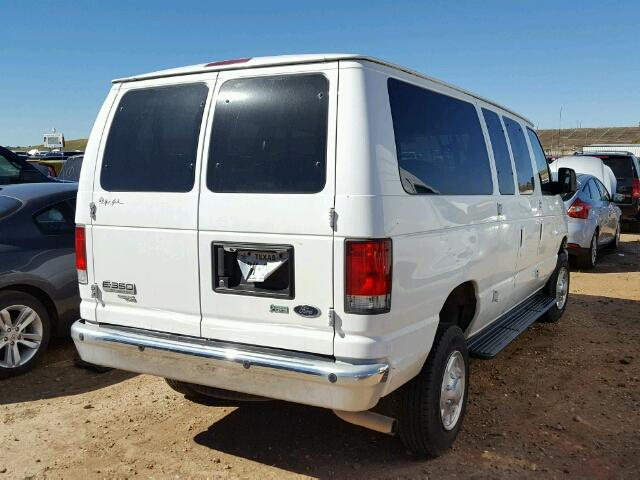 1FBNE3BL4EDA93741 - 2014 FORD ECONOLINE WHITE photo 4