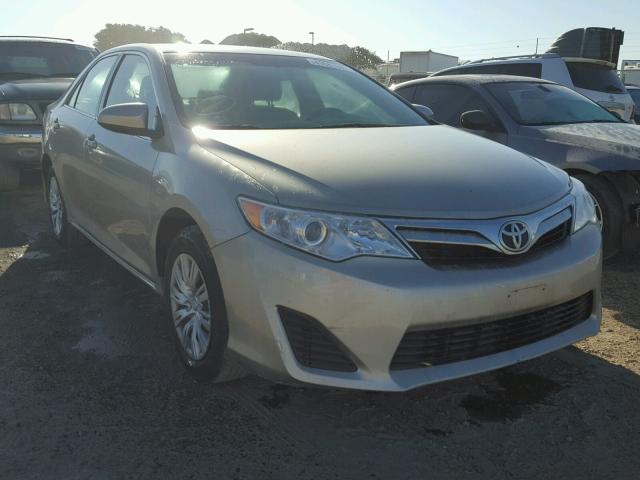 4T4BF1FK0ER383445 - 2014 TOYOTA CAMRY L SILVER photo 1