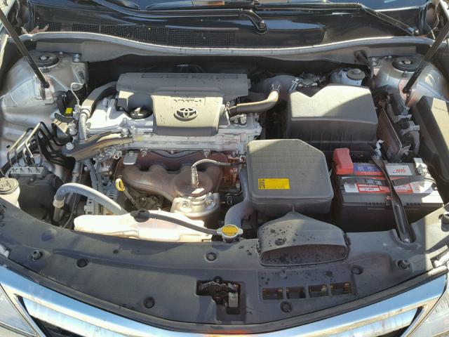 4T4BF1FK0ER383445 - 2014 TOYOTA CAMRY L SILVER photo 7