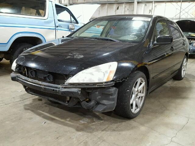 JHMCM56394C027765 - 2004 HONDA ACCORD LX BLACK photo 2