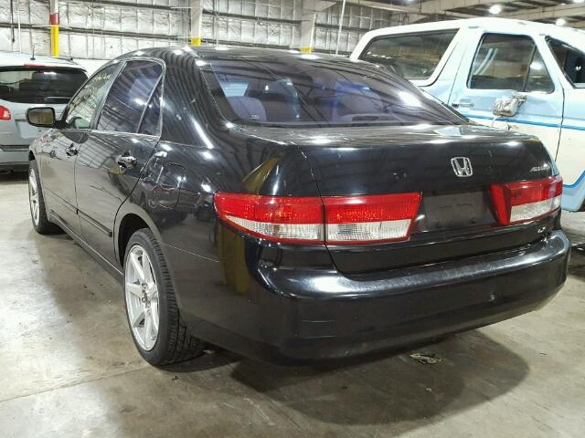 JHMCM56394C027765 - 2004 HONDA ACCORD LX BLACK photo 3