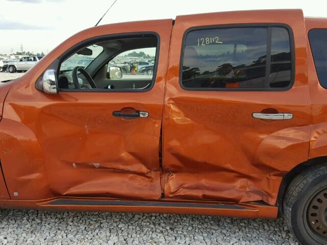 3GNDA23DX6S564305 - 2006 CHEVROLET HHR ORANGE photo 9
