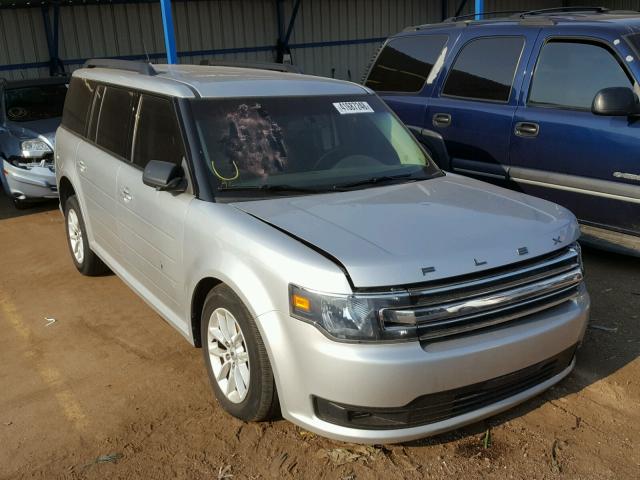 2FMGK5B86GBA09623 - 2016 FORD FLEX SE SILVER photo 1