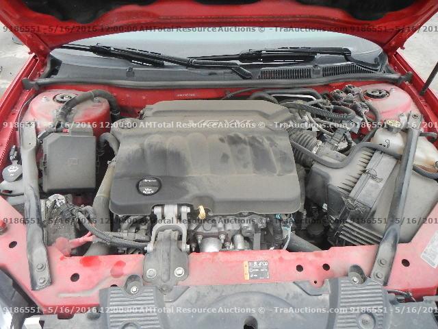 2G1WC5E38D1133500 - 2013 CHEVROLET IMPALA LTZ RED photo 7