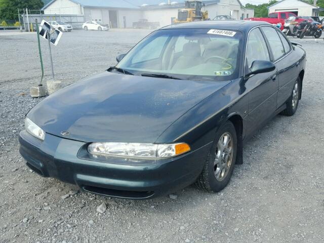 1G3WS52H61F117536 - 2001 OLDSMOBILE INTRIGUE G GREEN photo 2