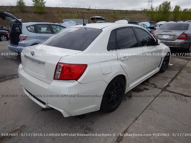 JF1GV7E64BG523219 - 2011 SUBARU IMPREZA WR WHITE photo 3