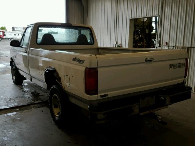 1FTEF14N3TLA53309 - 1996 FORD F150 WHITE photo 3