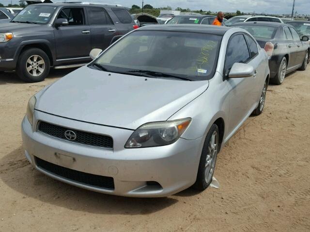 JTKDE177360081802 - 2006 TOYOTA SCION TC SILVER photo 2