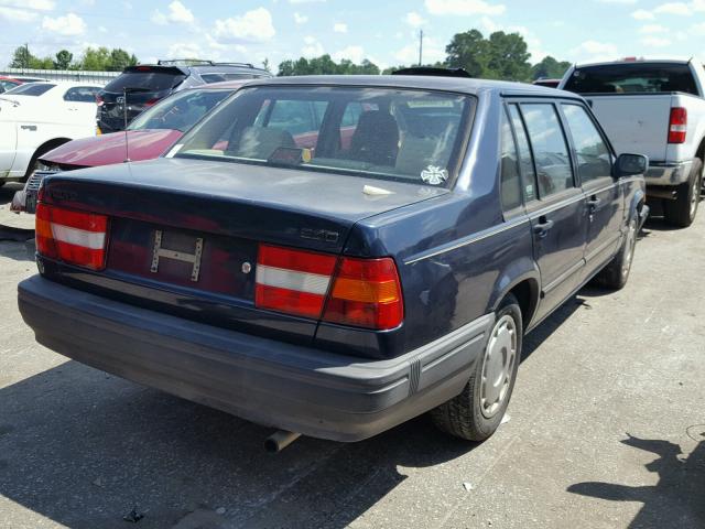 YV1JS8832R1156263 - 1994 VOLVO 940 BLUE photo 4