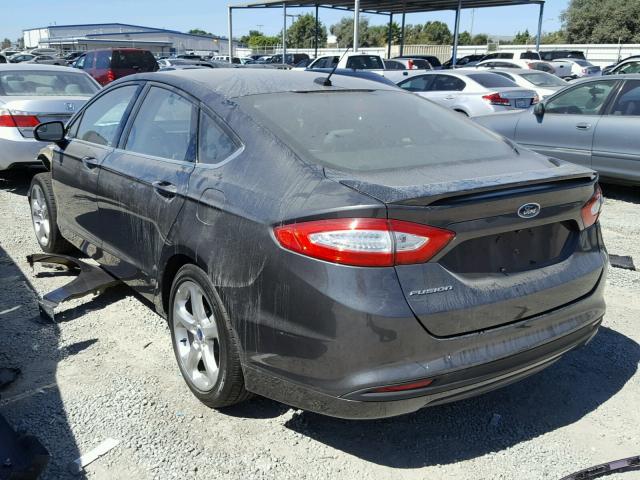 3FA6P0G75GR123060 - 2016 FORD FUSION S CHARCOAL photo 3