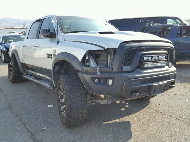 1C6RR7YT8HS566645 - 2017 RAM 1500 REBEL SILVER photo 1