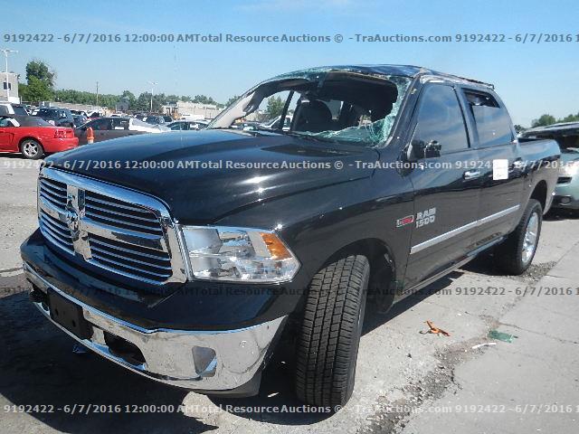 1C6RR7LM9FS594452 - 2015 RAM 1500 SLT BLACK photo 1