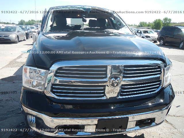 1C6RR7LM9FS594452 - 2015 RAM 1500 SLT BLACK photo 14