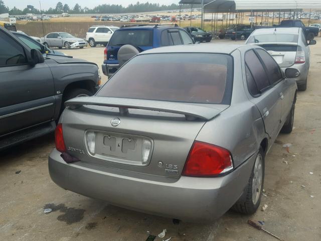 3N1CB51D26L548098 - 2006 NISSAN SENTRA SILVER photo 4