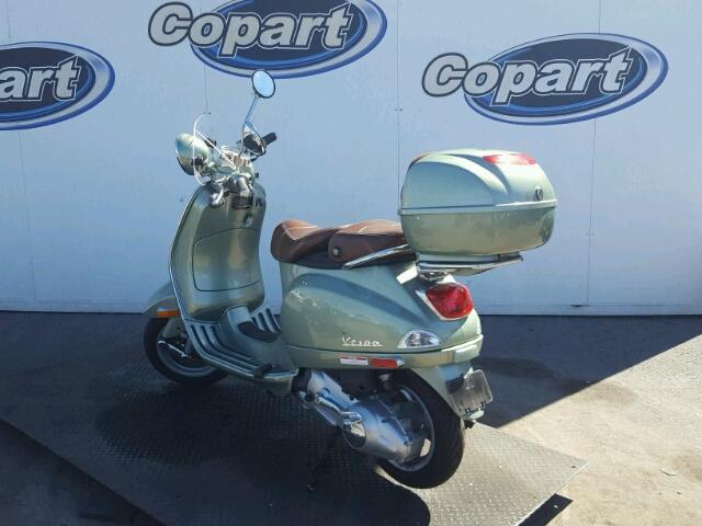 ZAPM448F985501035 - 2008 VESPA LX 150 GREEN photo 3