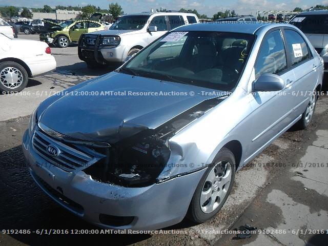 KNAFE121375460335 - 2007 KIA SPECTRA EX BLUE photo 1