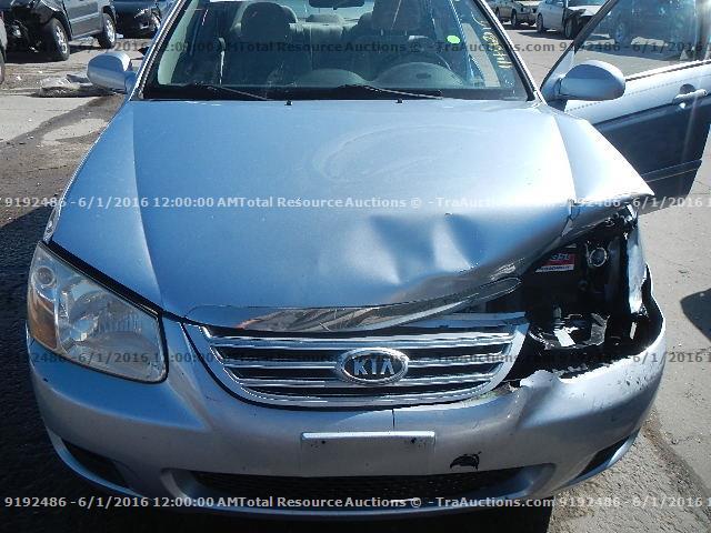 KNAFE121375460335 - 2007 KIA SPECTRA EX BLUE photo 10