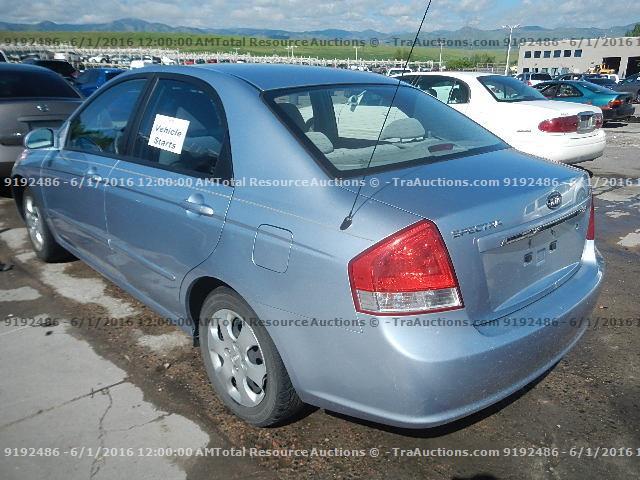 KNAFE121375460335 - 2007 KIA SPECTRA EX BLUE photo 4