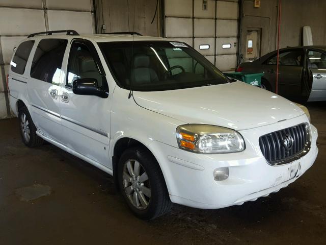 5GADV23127D106506 - 2007 BUICK TERRAZA CX WHITE photo 1