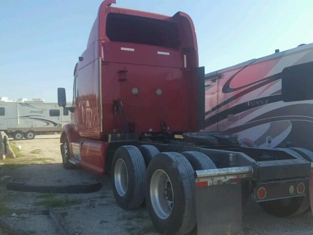 1XP4D49X2CD132038 - 2012 PETERBILT 587 RED photo 3