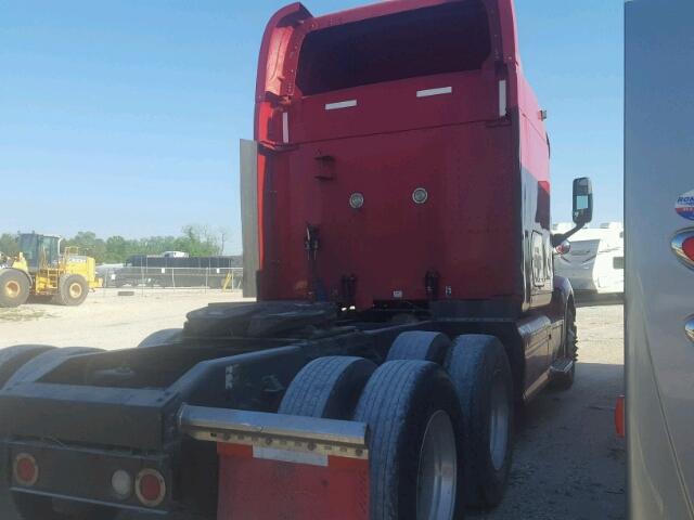 1XP4D49X2CD132038 - 2012 PETERBILT 587 RED photo 4