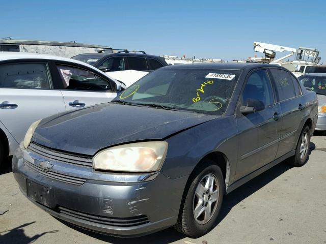 1G1ZT52815F305986 - 2005 CHEVROLET MALIBU LS ნაცრისფერი ფოტო 2