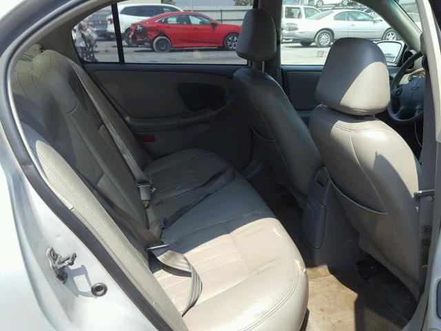 1G1NE52J816268537 - 2001 CHEVROLET MALIBU LS ვერცხლისფერი ფოტო 6