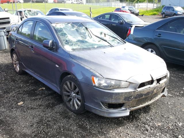 JA32U8FW3BU024679 - 2011 MITSUBISHI LANCER GTS GRAY photo 1