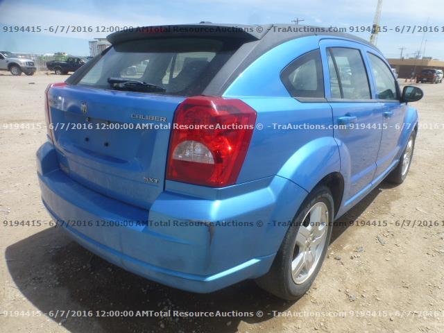 1B3HB48C09D104370 - 2009 DODGE CALIBER SX BLUE photo 3