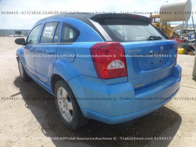 1B3HB48C09D104370 - 2009 DODGE CALIBER SX BLUE photo 4