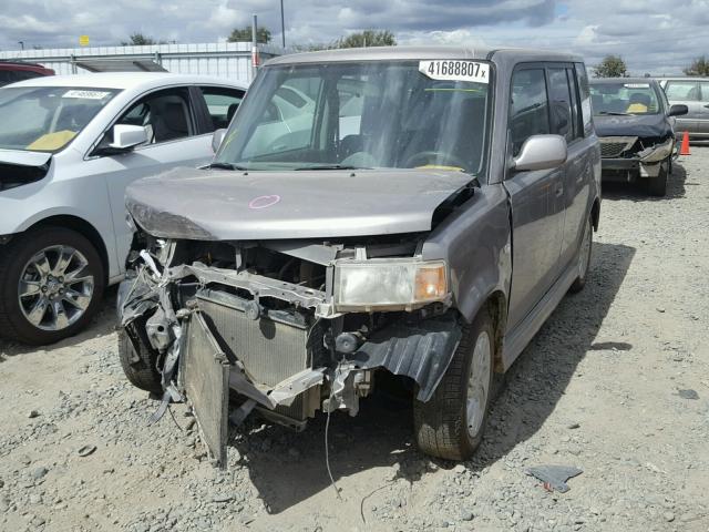 JTLKT324840151213 - 2004 TOYOTA SCION GRAY photo 2