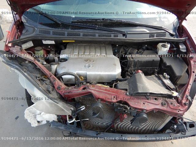 5TDZK23C19S284901 - 2009 TOYOTA SIENNA RED photo 7