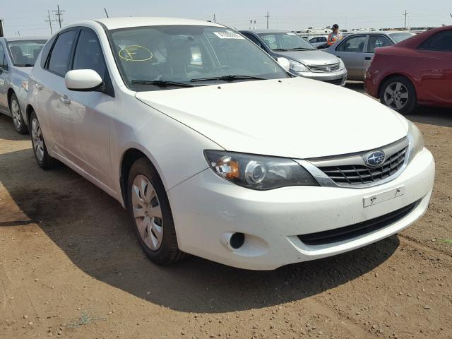 JF1GH61699G801825 - 2009 SUBARU IMPREZA 2. WHITE photo 1