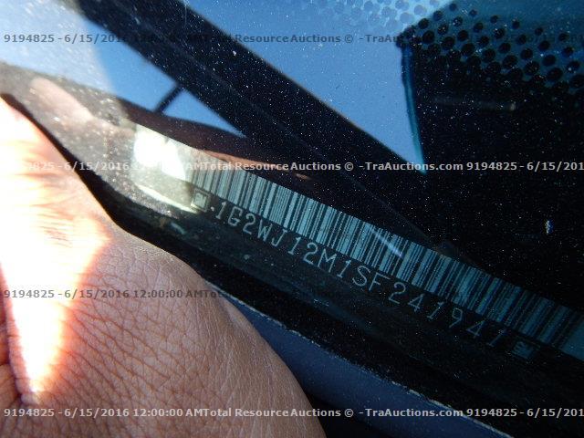 1G2WJ12M1SF241941 - 1995 PONTIAC GRAND PRIX Կապույտ լուսանկար 11