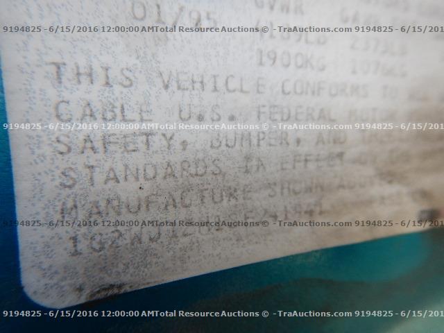 1G2WJ12M1SF241941 - 1995 PONTIAC GRAND PRIX Կապույտ լուսանկար 12