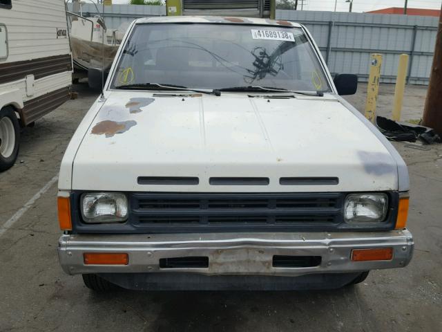 JN6ND11S4HW041396 - 1987 NISSAN D21 SHORT WHITE photo 9