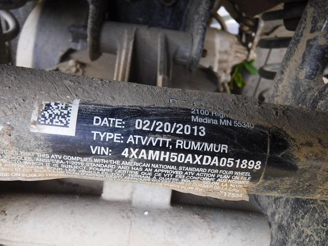 4XAMH50AXDA051898 - 2013 POLARIS SPORTSMAN 绿色 照片 10