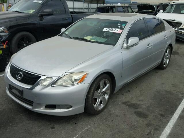JTHBE96S390045713 - 2009 LEXUS GS 350 SILVER photo 2