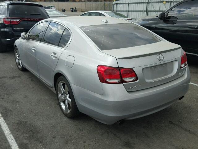 JTHBE96S390045713 - 2009 LEXUS GS 350 SILVER photo 3