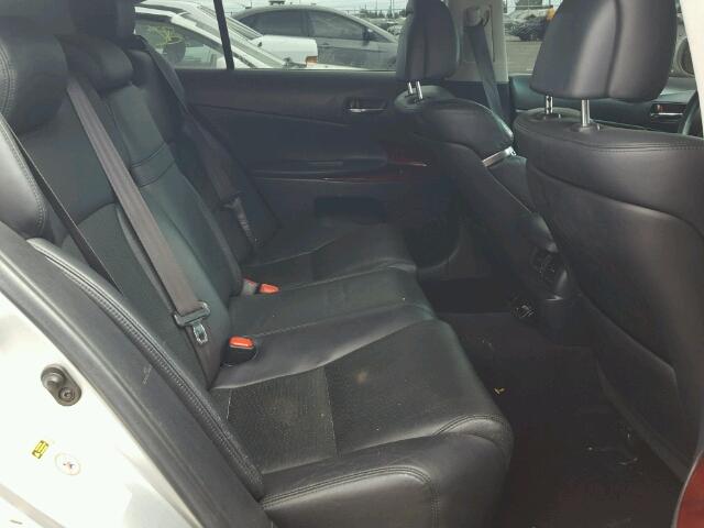 JTHBE96S390045713 - 2009 LEXUS GS 350 SILVER photo 6