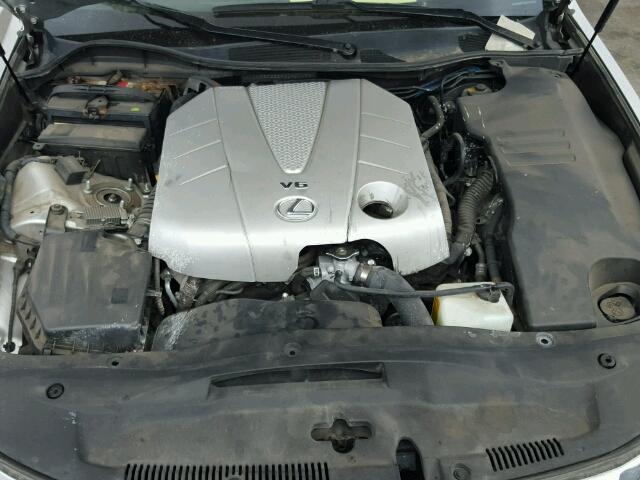 JTHBE96S390045713 - 2009 LEXUS GS 350 SILVER photo 7