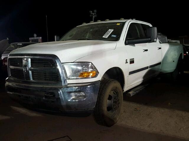 3D73Y4CL0AG193210 - 2010 DODGE RAM 3500 WHITE photo 2