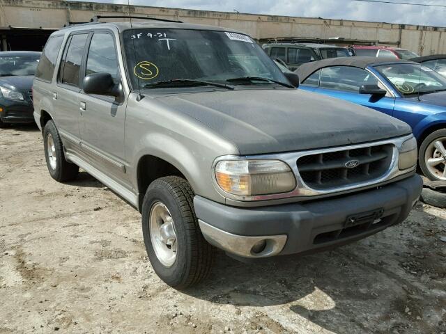 1FMZU73E71ZA77775 - 2001 FORD EXPLORER X GREEN photo 1