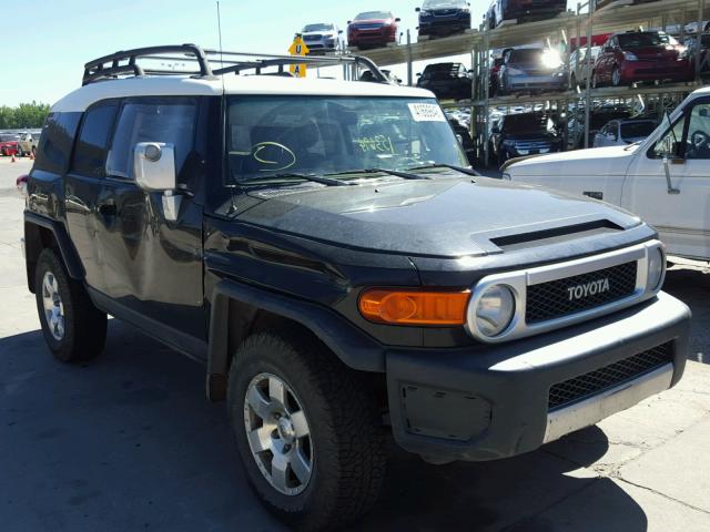 JTEBU11F570025777 - 2007 TOYOTA FJ CRUISER BLACK photo 1