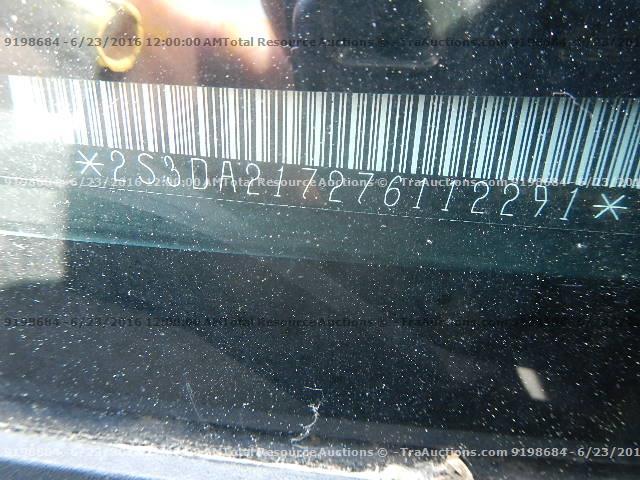 2S3DA217276112291 - 2007 SUZUKI XL7 BLACK photo 11