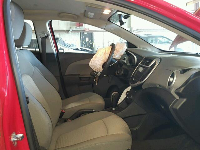 1G1JB5SH4H4131394 - 2017 CHEVROLET SONIC LS 红色 照片 5