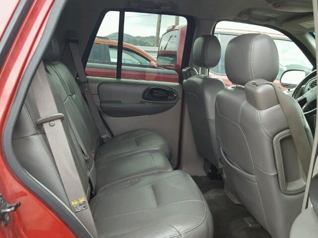 1GNDT13S232337698 - 2003 CHEVROLET TRAILBLAZE RED photo 6