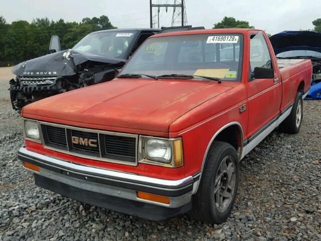 1GTBS14B8F8542560 - 1985 GMC S TRUCK S1 RED photo 2