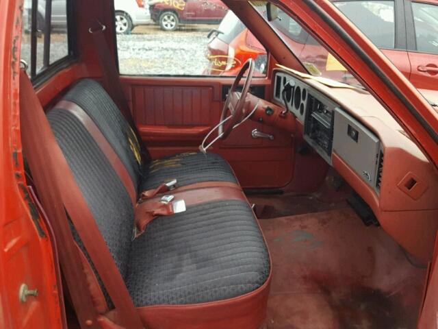 1GTBS14B8F8542560 - 1985 GMC S TRUCK S1 RED photo 5